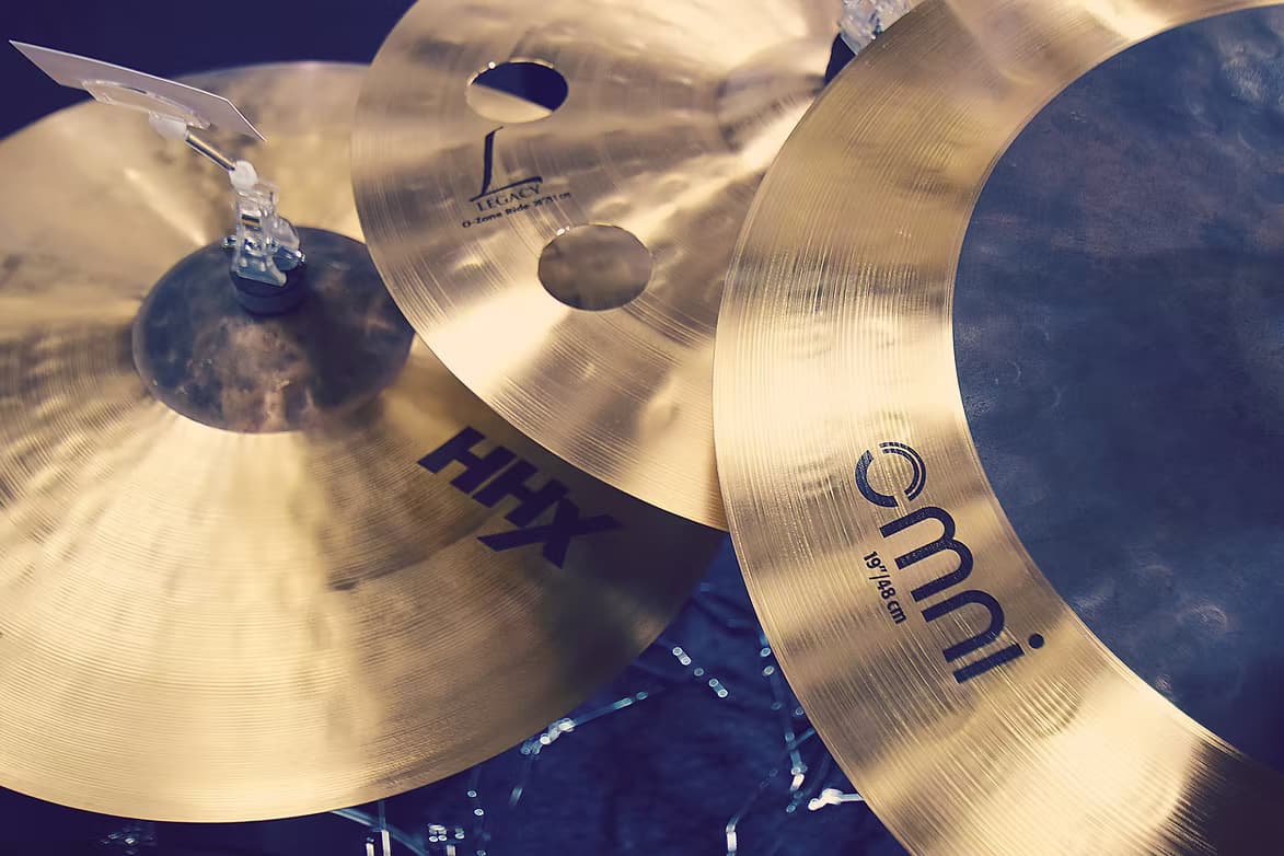 sabian at london drum show