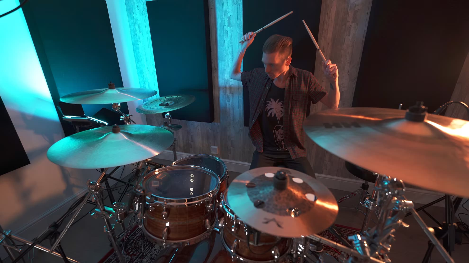 total control drum tuition studio